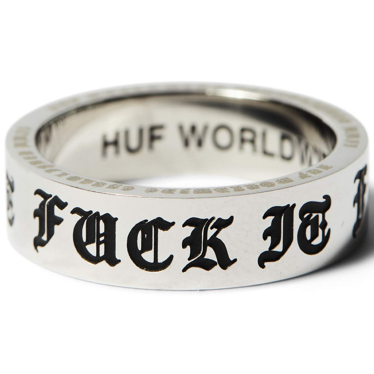Old E Ring - Silver Stainless Steel - KINGSWELL - Los Feliz