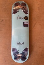 REAL SKATEBOARDS Ishod Mariposa Twin Tail Pro Deck - 8.5