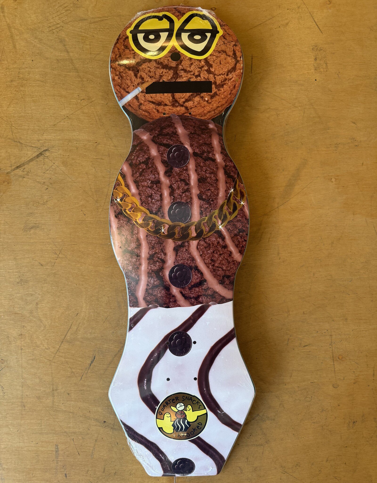 Quartersnacks X Krooked Cruiser Deck - 9.0