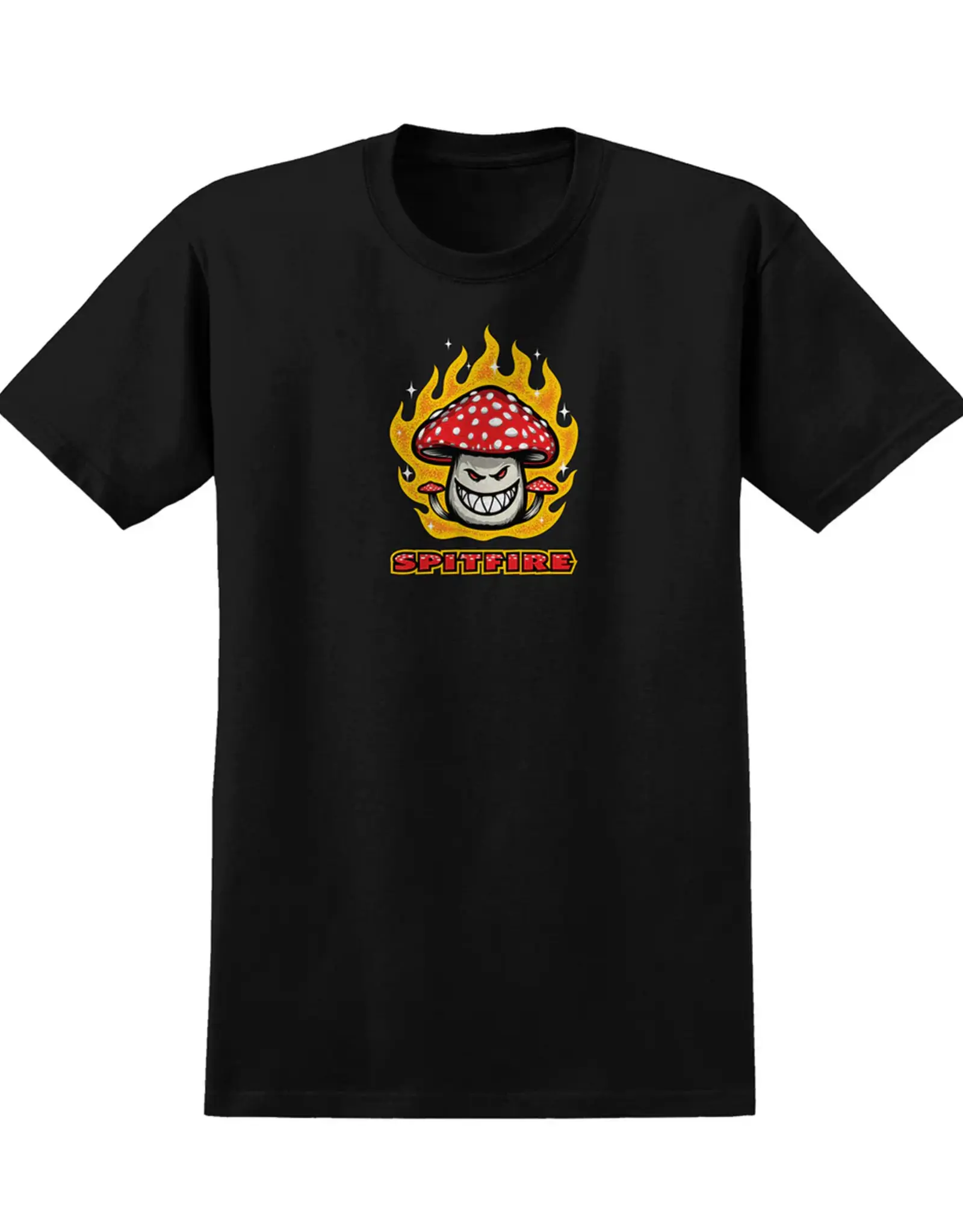 SPITFIRE Mushroom Bighead T-Shirt - Black