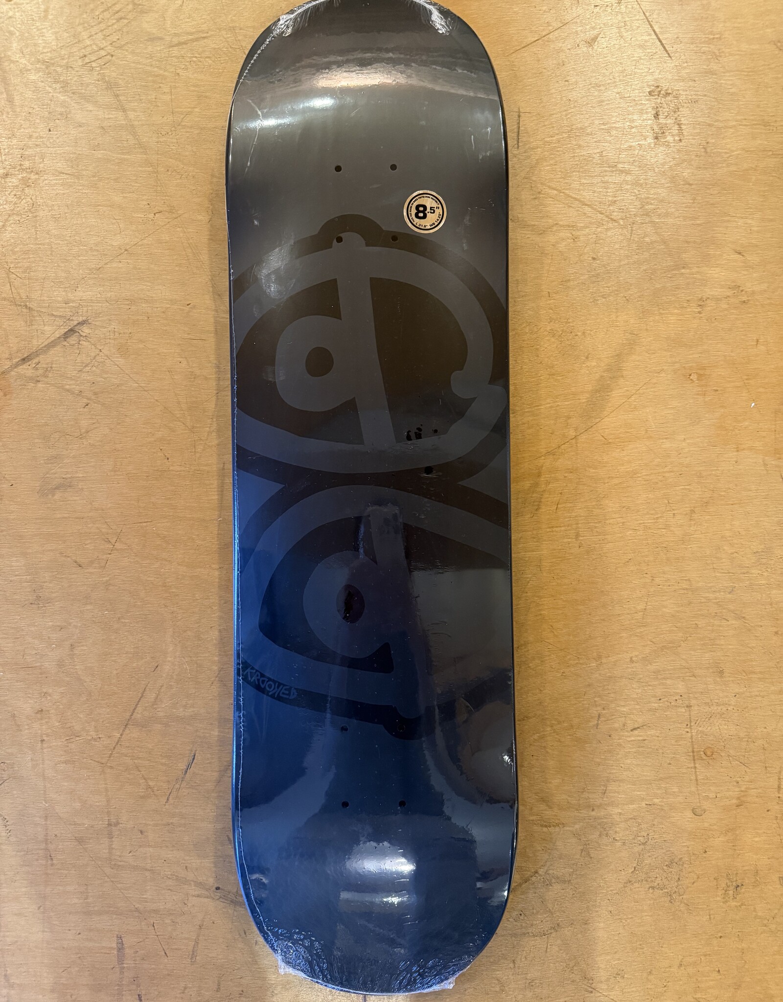 KROOKED TEAM EYES DECK BLACK - 8.5
