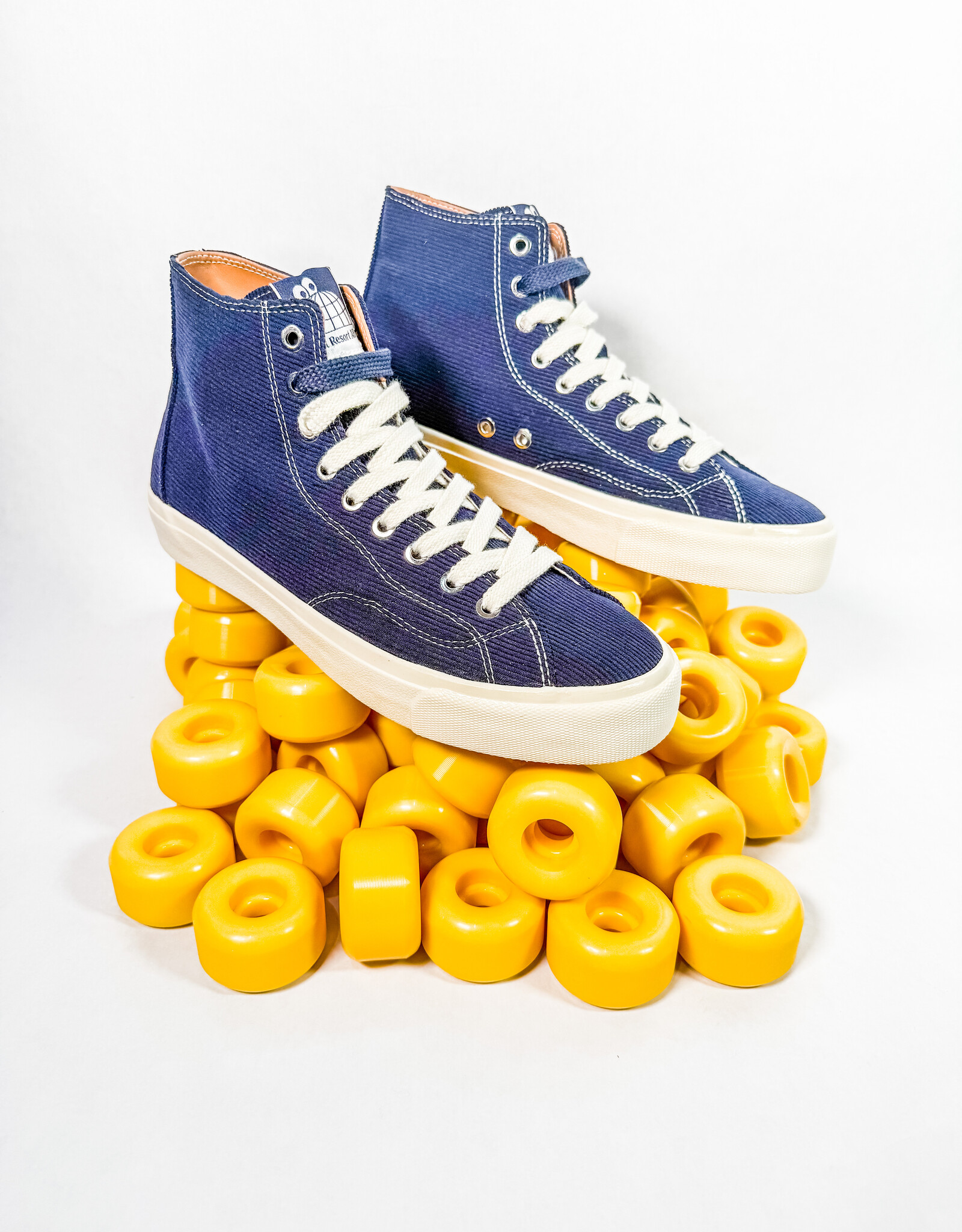 LAST RESORT AB VM003 HI Cord - Dark Navy / White