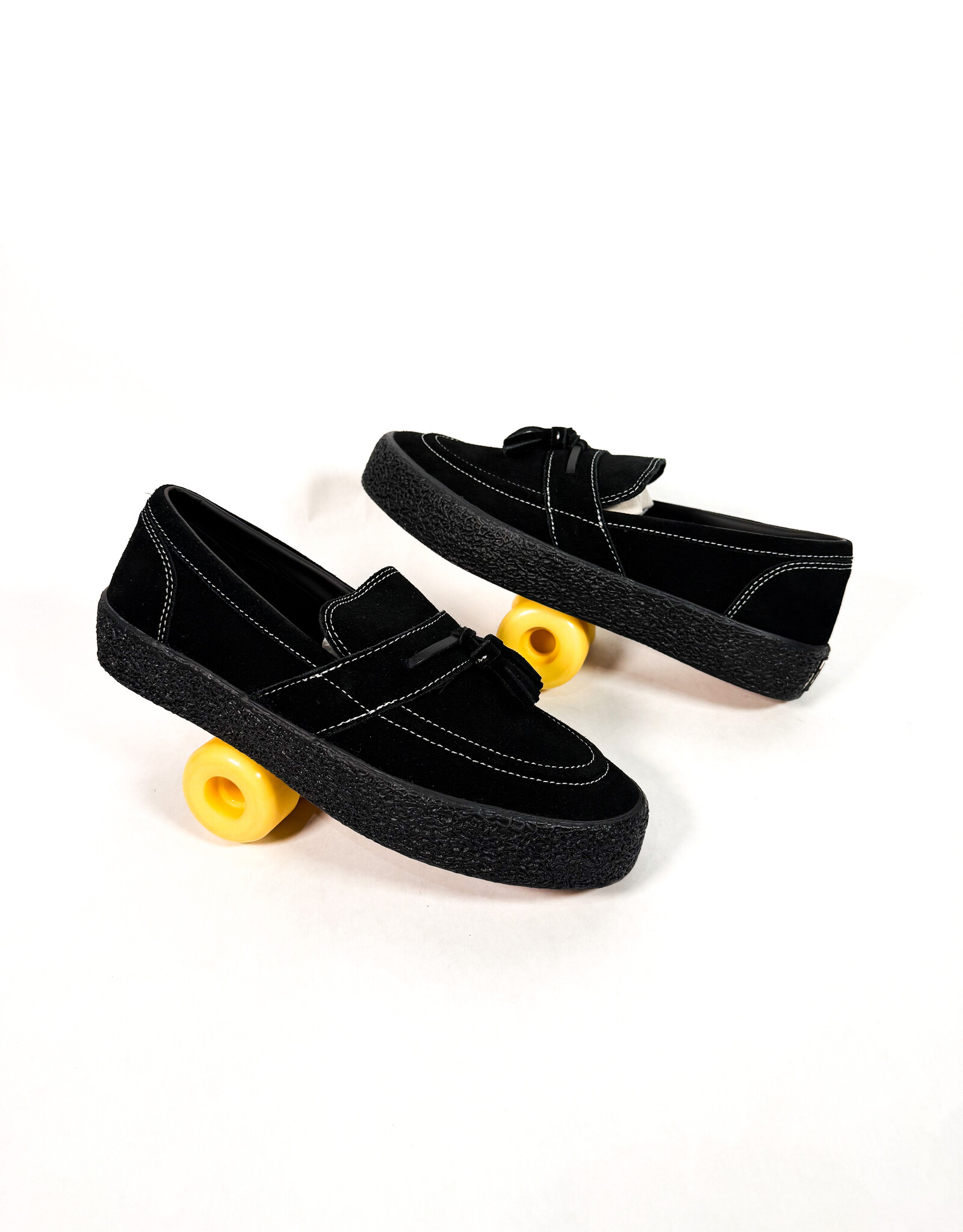 LAST RESORT AB VM005 Loafer - Black / Black / White Stitch