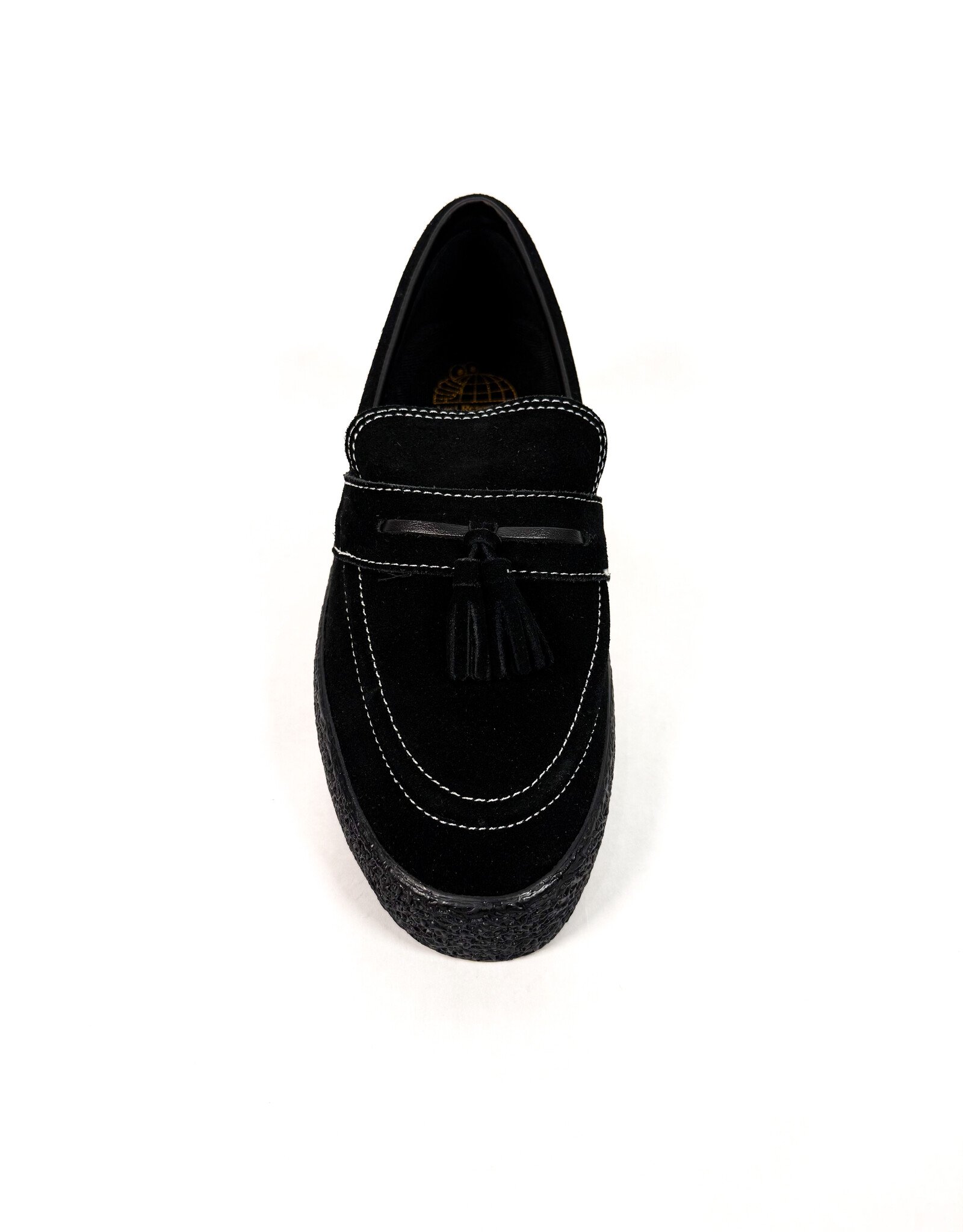 LAST RESORT AB VM005 Loafer - Black / Black / White Stitch