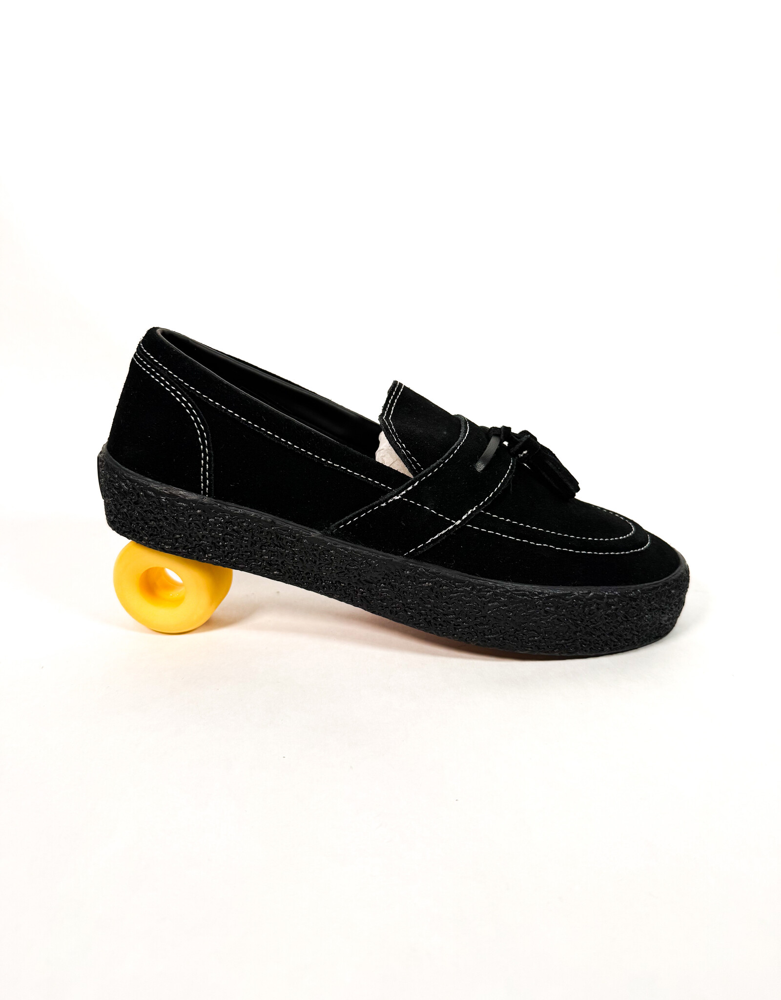 LAST RESORT AB VM005 Loafer - Black / Black / White Stitch