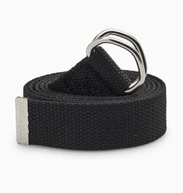LAST RESORT AB D-Ring Woven Belt - Black