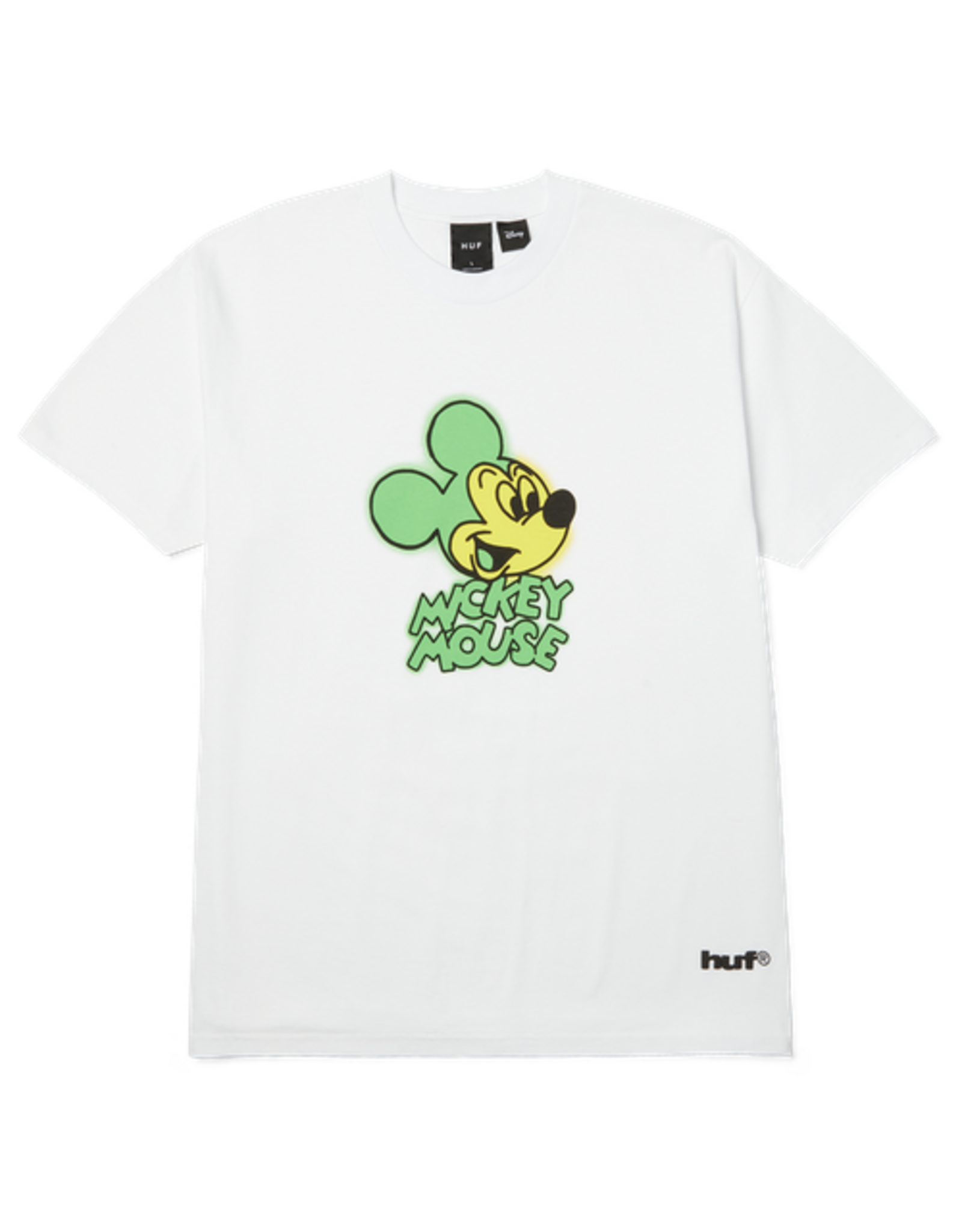 HUF Mickey Spray S/S Tee - White