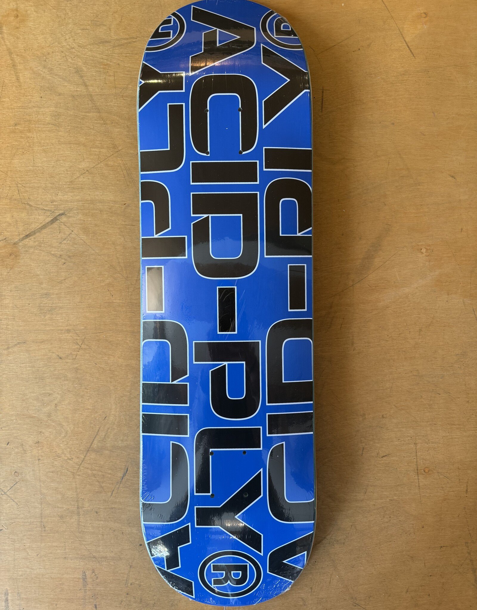 QUASI SKATEBOARDS Acid Ply Logo Team Deck Blue - 8.625