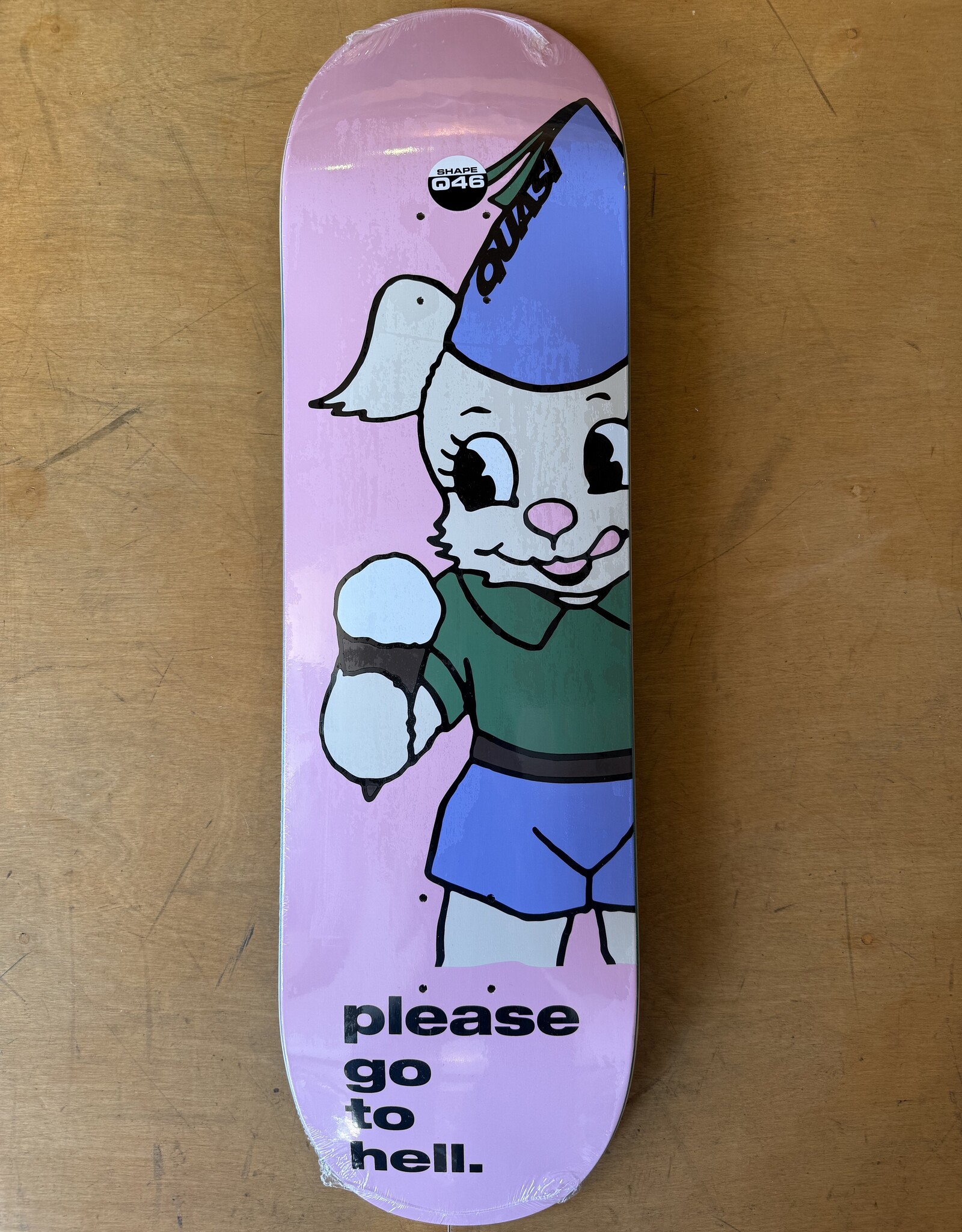 QUASI SKATEBOARDS Go To Hell Team Deck - 8.75