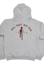 QUASI SKATEBOARDS Run Hoodie - Heather Grey