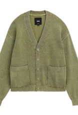 VANS Bayview Acid Wash Cardigan - Bay Leaf