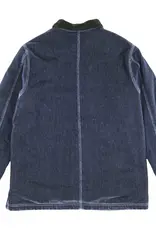 DICKIES Denim Blanket Lined Chore Coat - Rinsed Indigo Blue