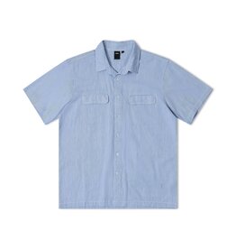 FORMER FORMER VIVIAN BROADCAST S/S BUTTON - BLUE STRIPE