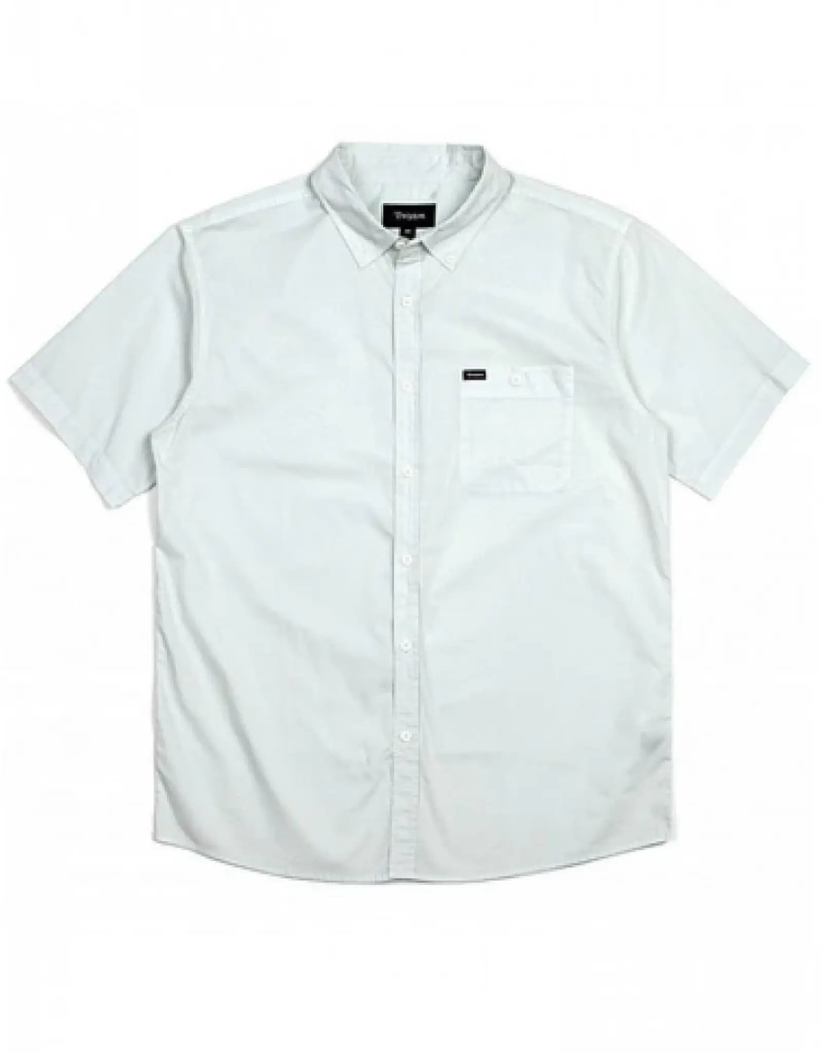 BRIXTON BRIXTON CENTRAL S/S BUTTON - LIGHT GREEN