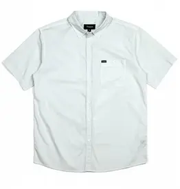 BRIXTON BRIXTON CENTRAL S/S BUTTON - LIGHT GREEN