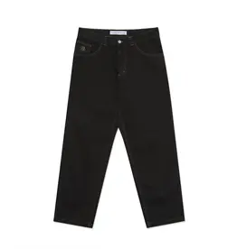 POLAR 93! Pants Contrast Stitching - Black / Dark Olive