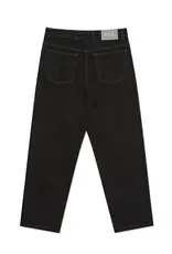 POLAR 93! Pants Contrast Stitching - Black / Dark Olive
