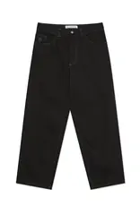 POLAR Big Boy Pants - Black / Blue Stitching