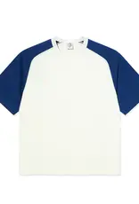 Doe Tee - Ivory / Ultramarine