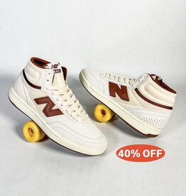 NEW BALANCE NUMERIC 440 HIGH V2 - WHITE/BROWN