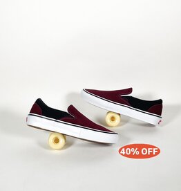 VANS SKATE SLIP-ON - PORT/BLACK