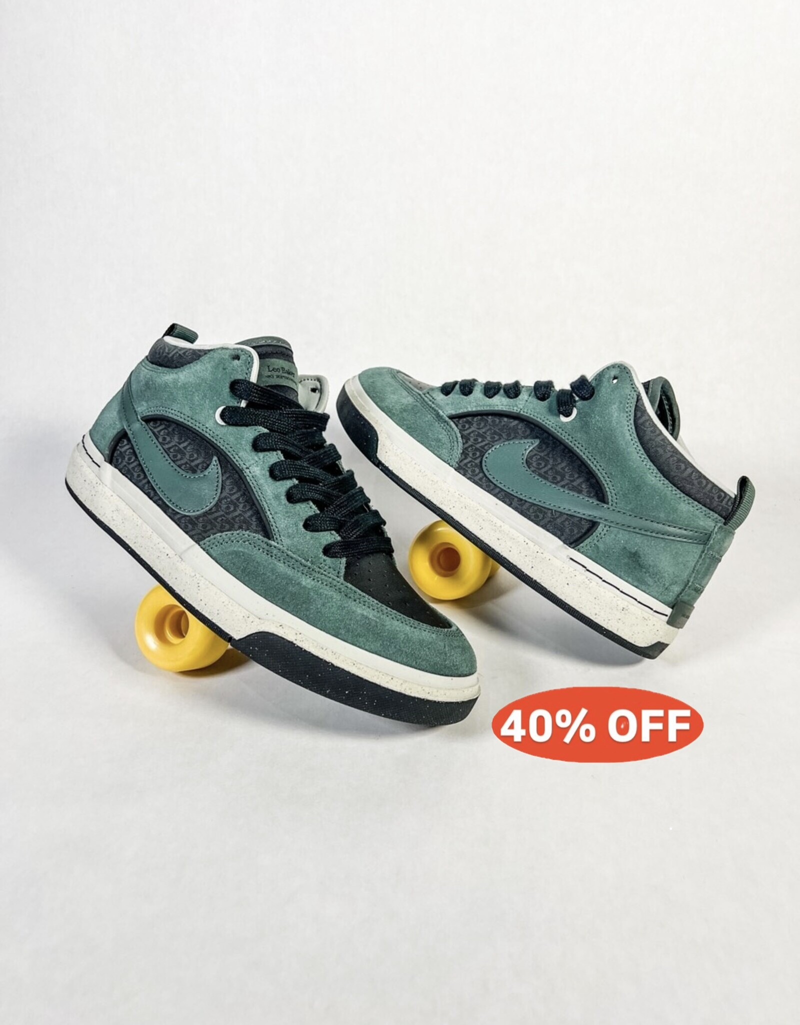 NIKE SB REACT LEO - VINTAGE GREEN