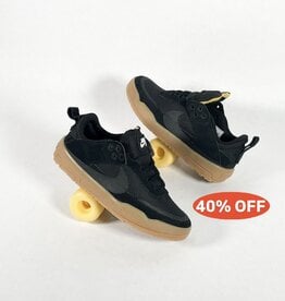 NIKE SB DAY ONE (GRADE SCHOOL) BLACK/BLACK-GUM LIGHT BROWN-WHITE