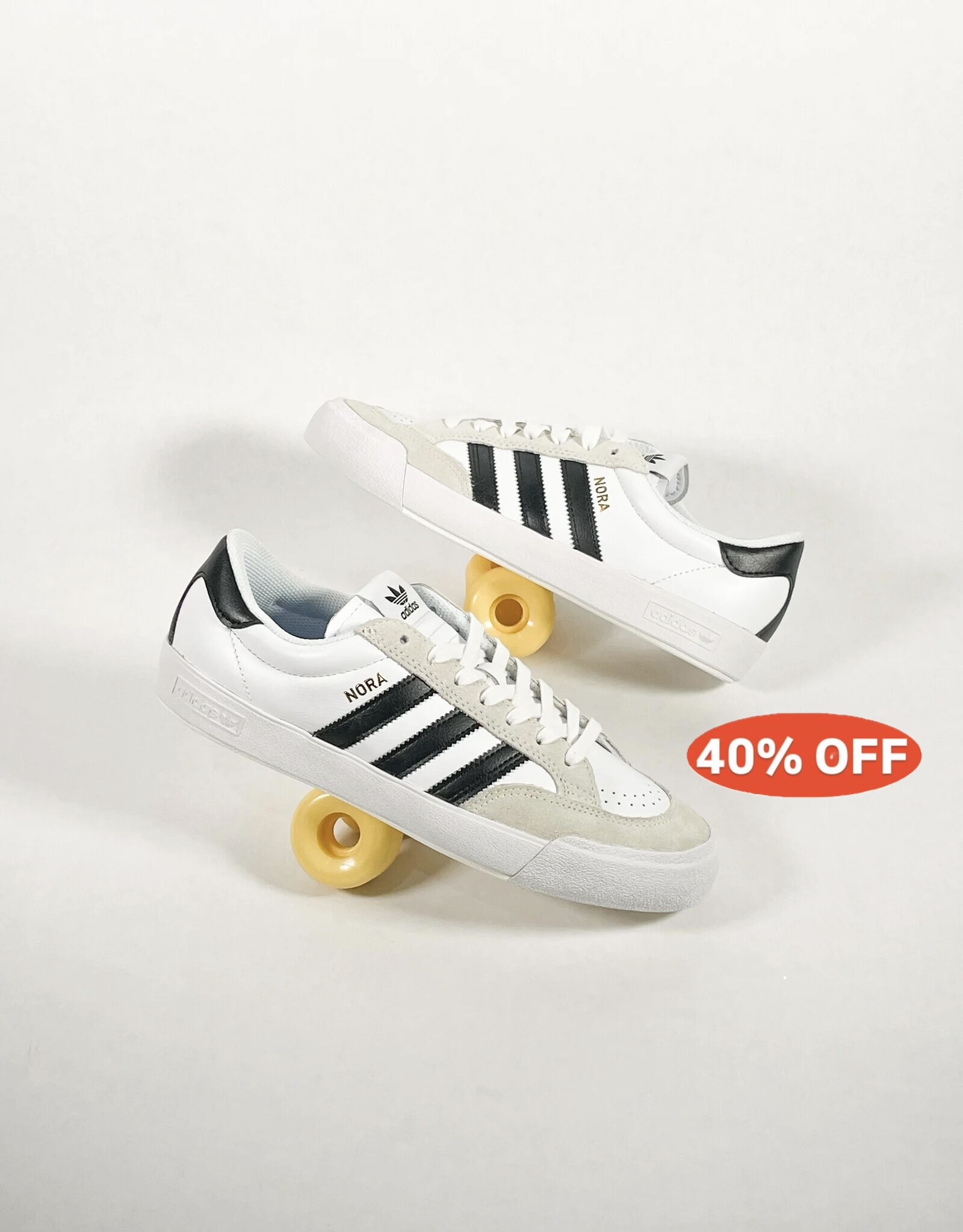 ADIDAS NORA FTWWHT/CBLACK/CRYWHT