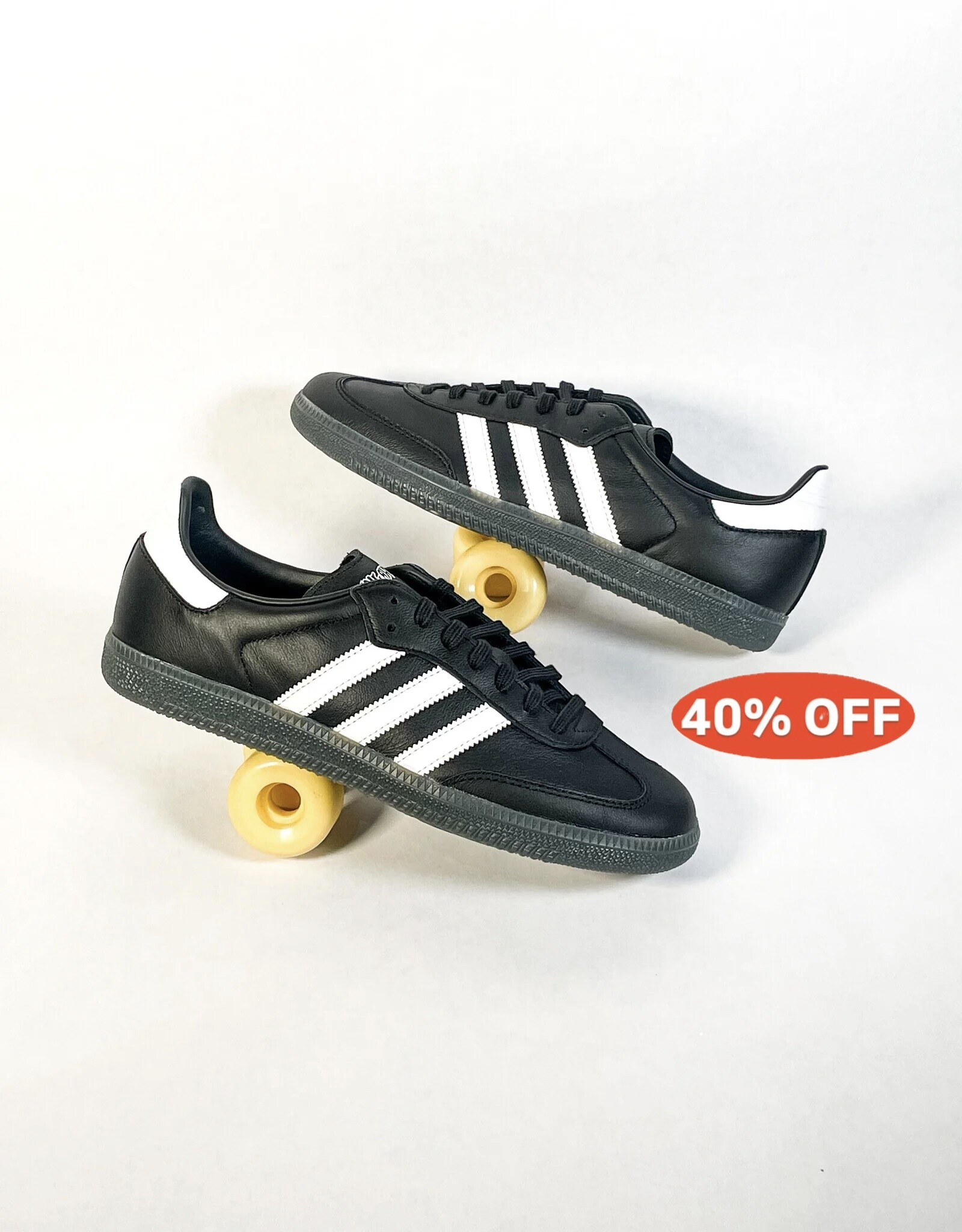 ADIDAS FUCKING AWESOME SAMBA - BLACK/BLACK/WHITE