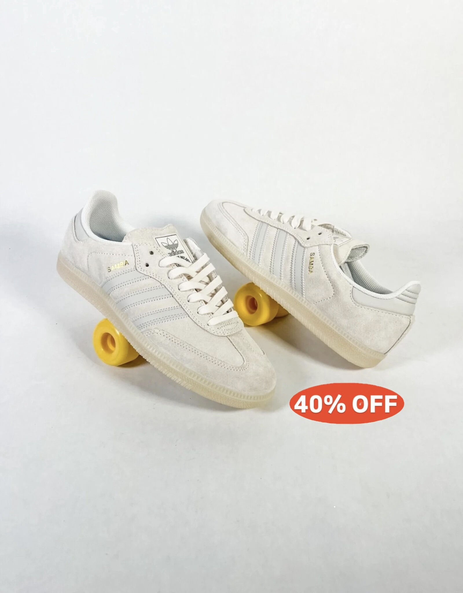 ADIDAS SAMBA ADV - CWHITE/GREONE/CARBON