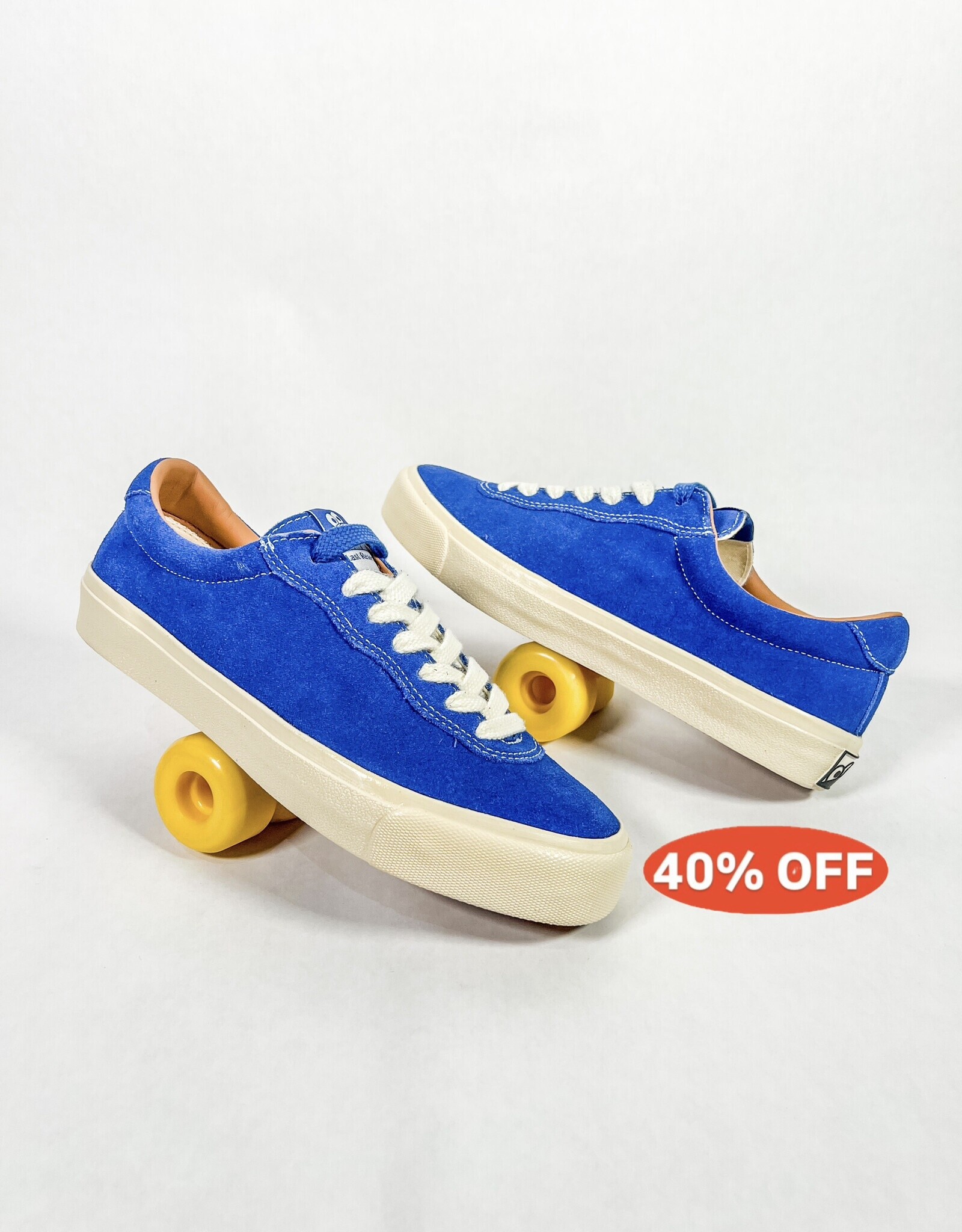 LAST RESORT AB VM001 SUEDE - ROYAL BLUE / WHITE