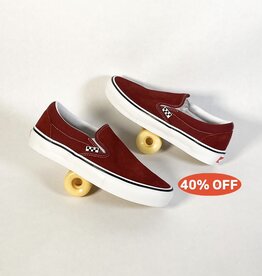 VANS SKATE SLIP ON - BRICK
