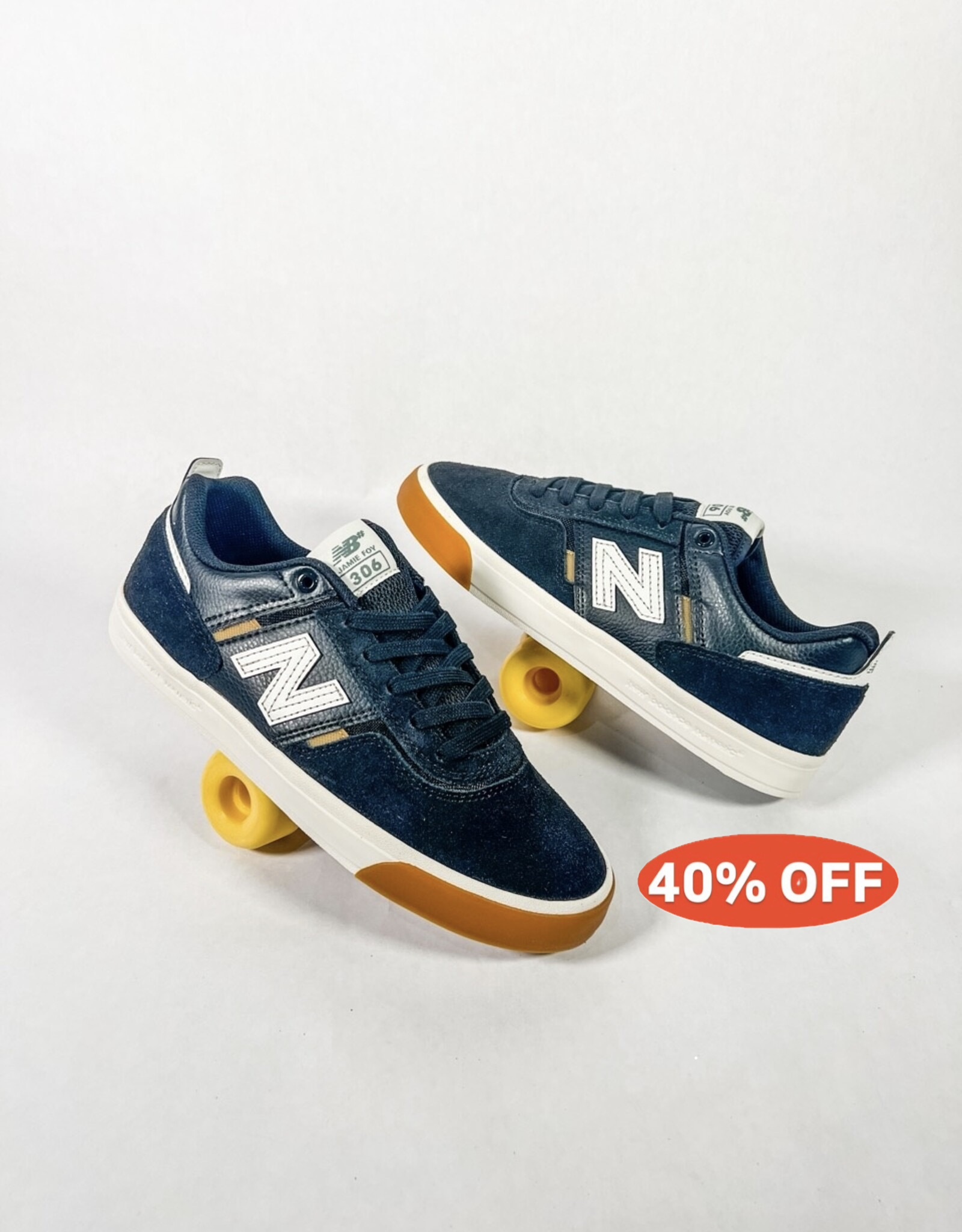 NB NUMERIC JAMIE FOY 306 - BLACK/WHITE - KINGSWELL - Los Feliz