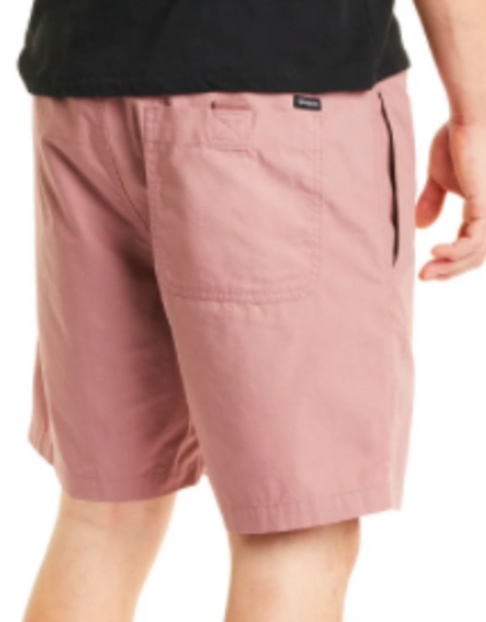 BRIXTON BRIXTON STEADY ELASTIC WB SHORT - MAUVE