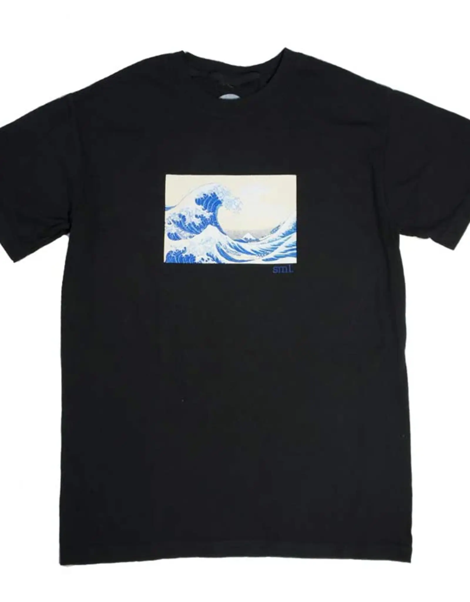 SML Wheels Big Wave Tee  / Black - Medium