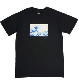 SML Wheels Big Wave Tee  / Black - Medium