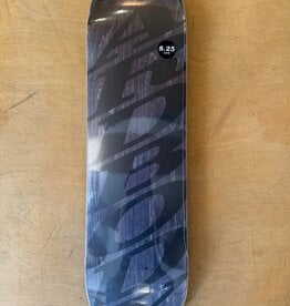 HARDBODY Stacked Logo Team Deck Black Veneer - 8.25 Long