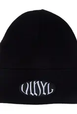 VINYL SKATEBOARDS Oval Beanie - Black