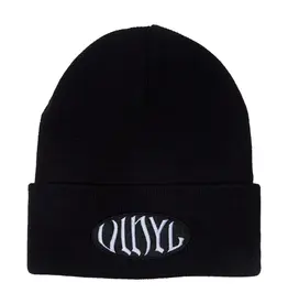 VINYL SKATEBOARDS Oval Beanie - Black