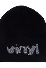 VINYL SKATEBOARDS Spiral Logo Beanie - Black
