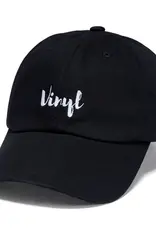 VINYL SKATEBOARDS "Script" Dad Hat - Black