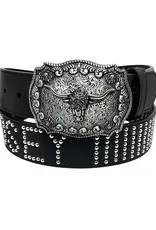 LOOSEY Interchangeable Buckle Belt - Black