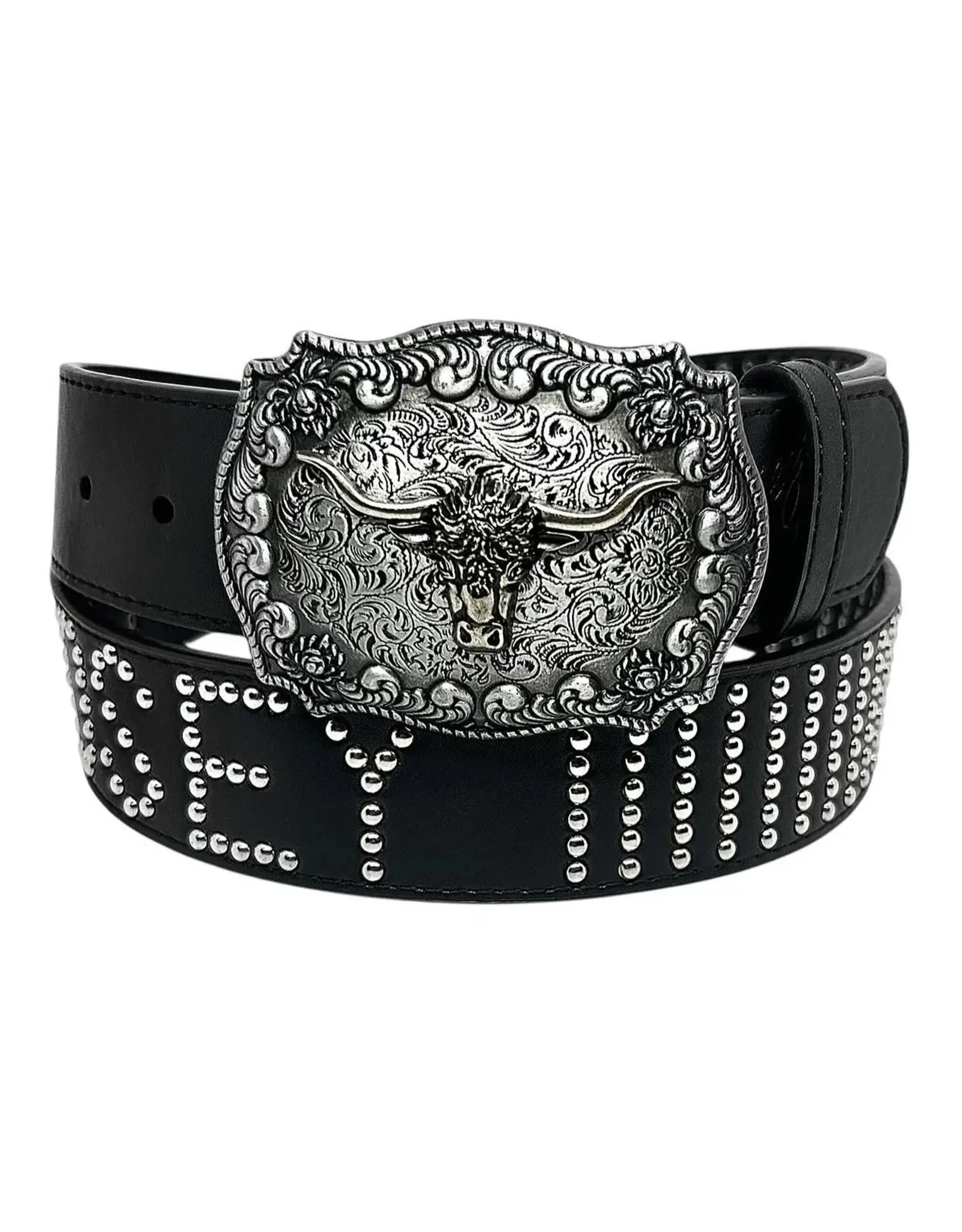 LOOSEY Interchangeable Buckle Belt - Black
