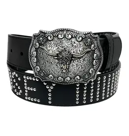LOOSEY Interchangeable Buckle Belt - Black