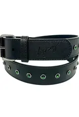 LOOSEY Rhinestone Belt - Black