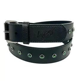 LOOSEY Rhinestone Belt - Black