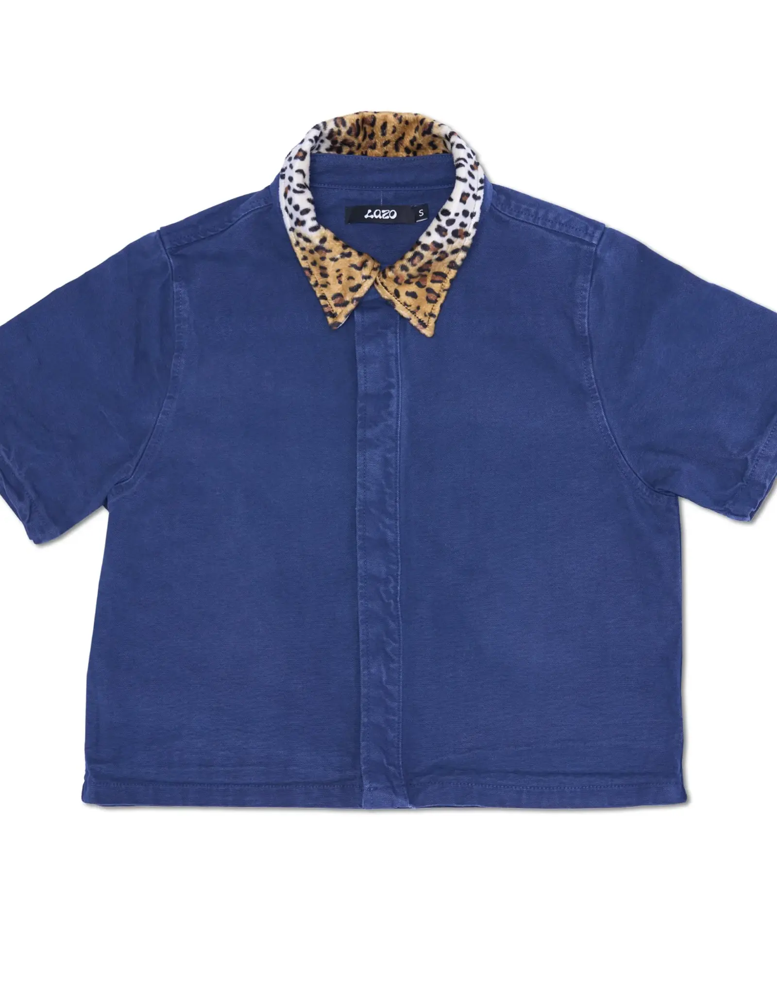 LAZO Canvas Work Shirt - Blue