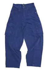 LAZO Canvas Cargo Pants - Blue
