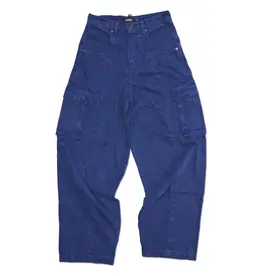 LAZO Canvas Cargo Pants - Blue
