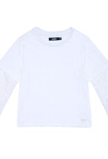 LAZO Lace Long Sleeve - White
